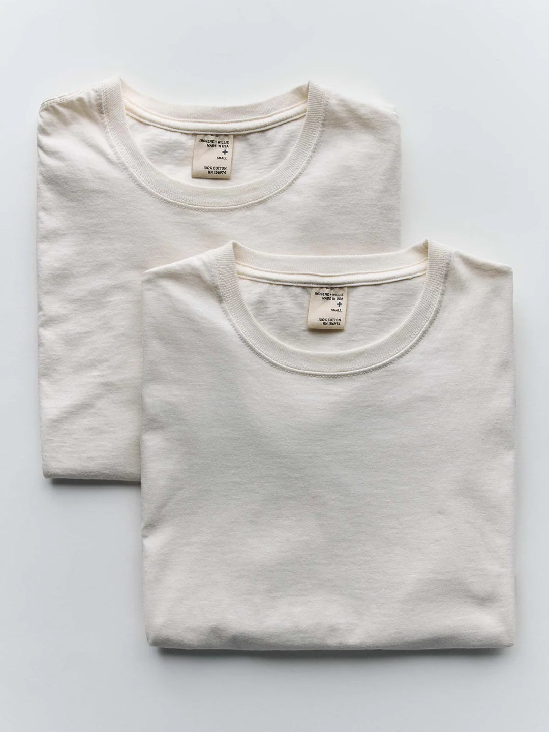 IMOGENE+WILLIE 2 PACK COTTON T-SHIRT
