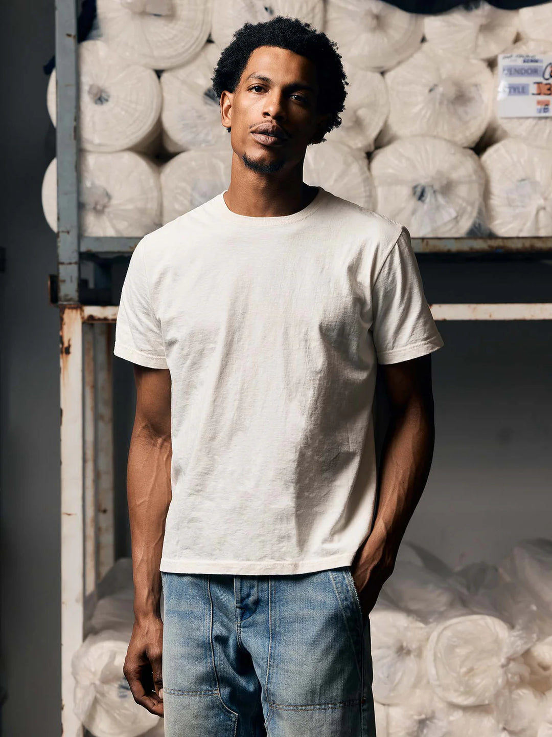 IMOGENE+WILLIE 2 PACK COTTON T-SHIRT
