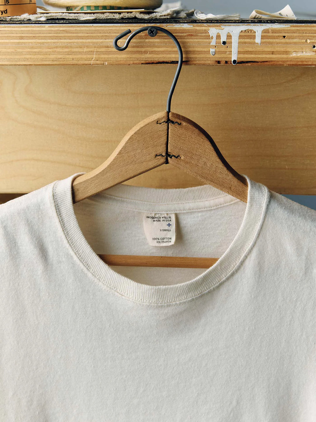 IMOGENE+WILLIE 2 PACK COTTON T-SHIRT