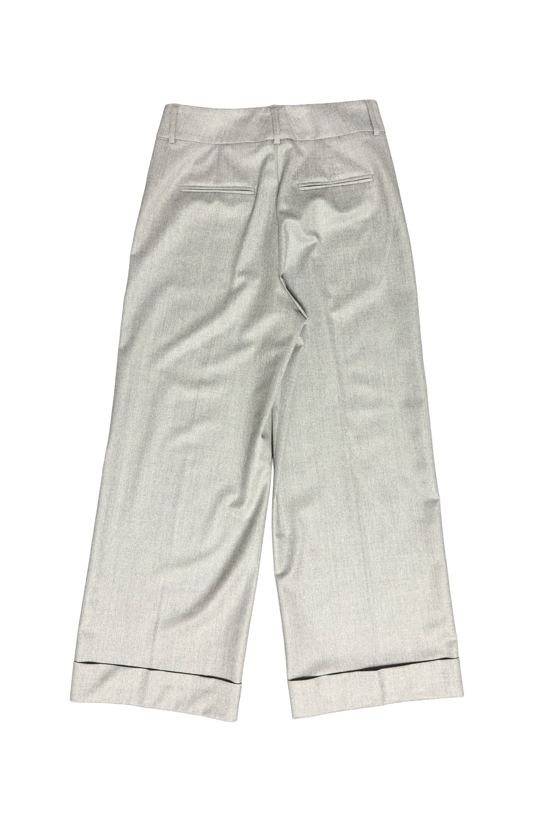 Light gray pants on a white background