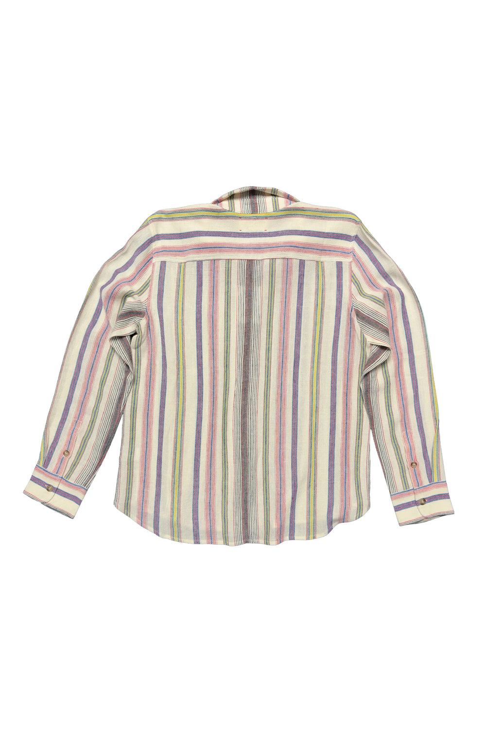 Striped shirt on a white background