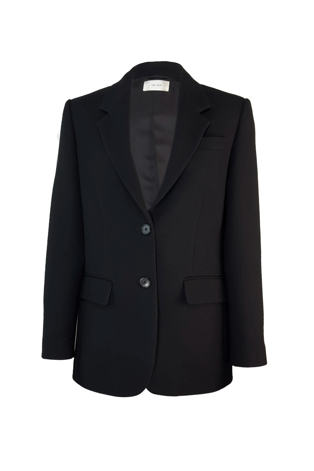 Black blazer on a white background