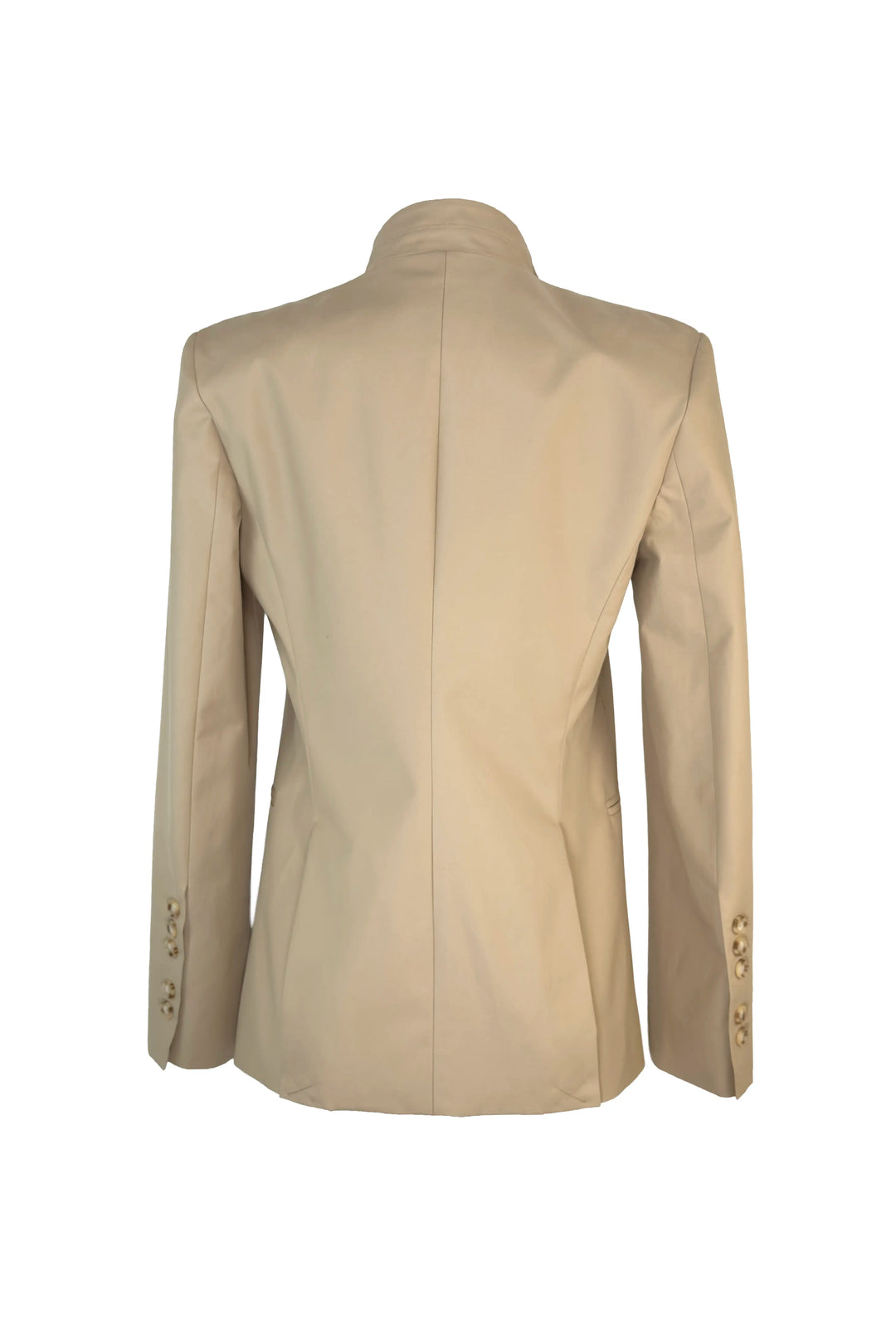 Beige blazer on a white background