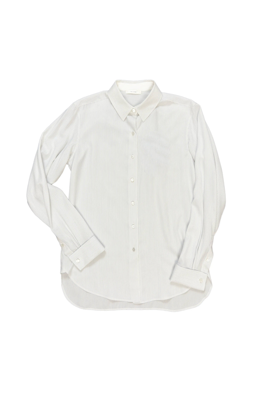 White blouse on a white background