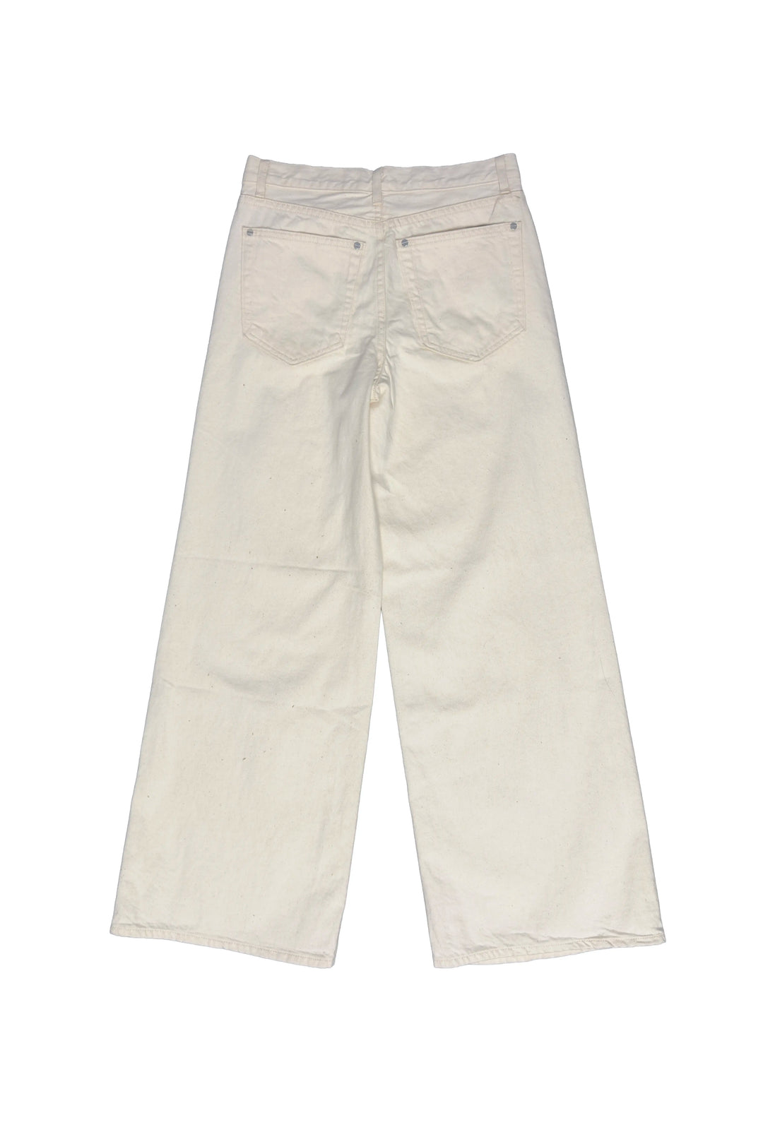 White pants on a white background