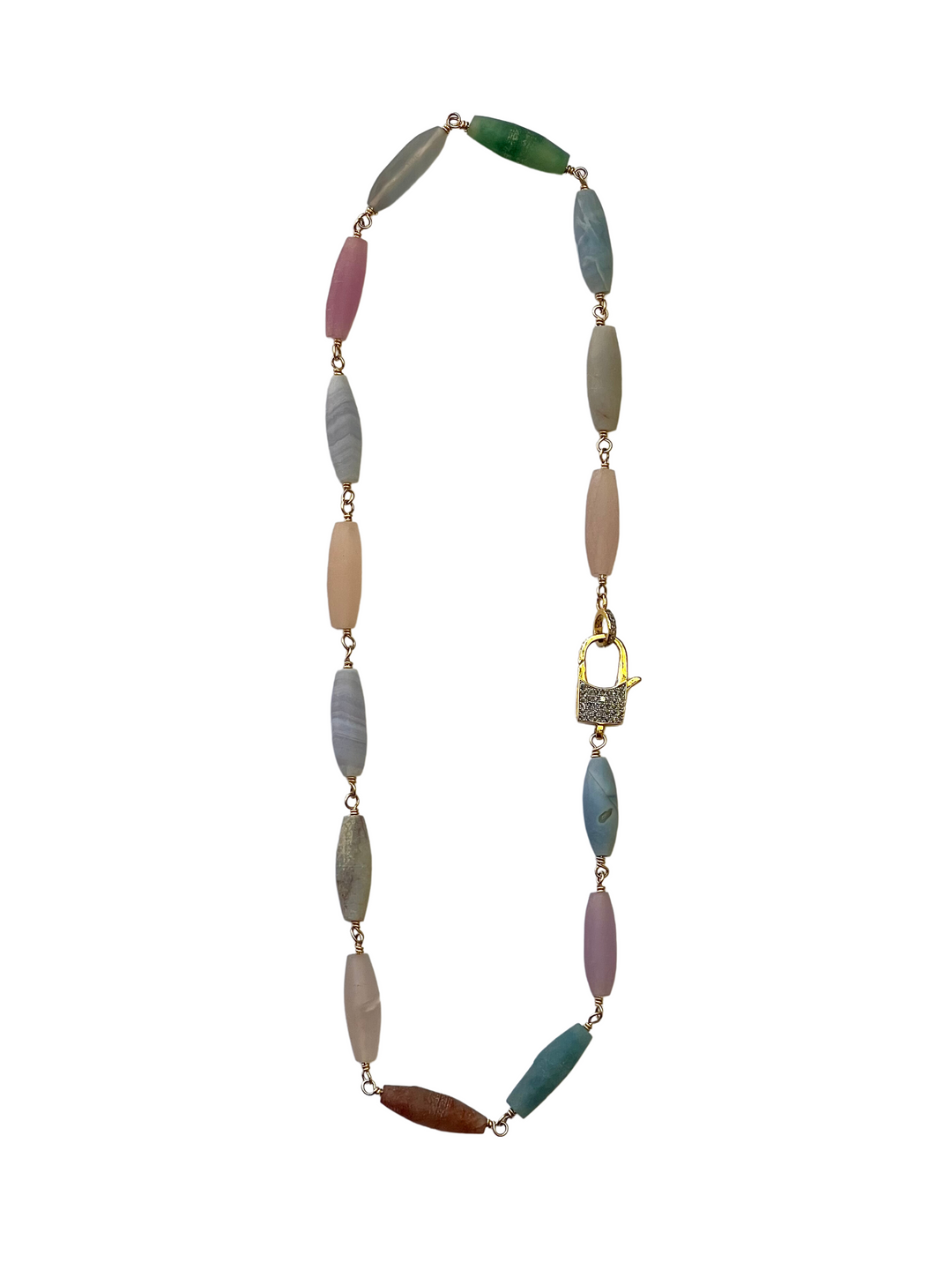 The Woods Fine Jewelry Mixed Stone Necklace
