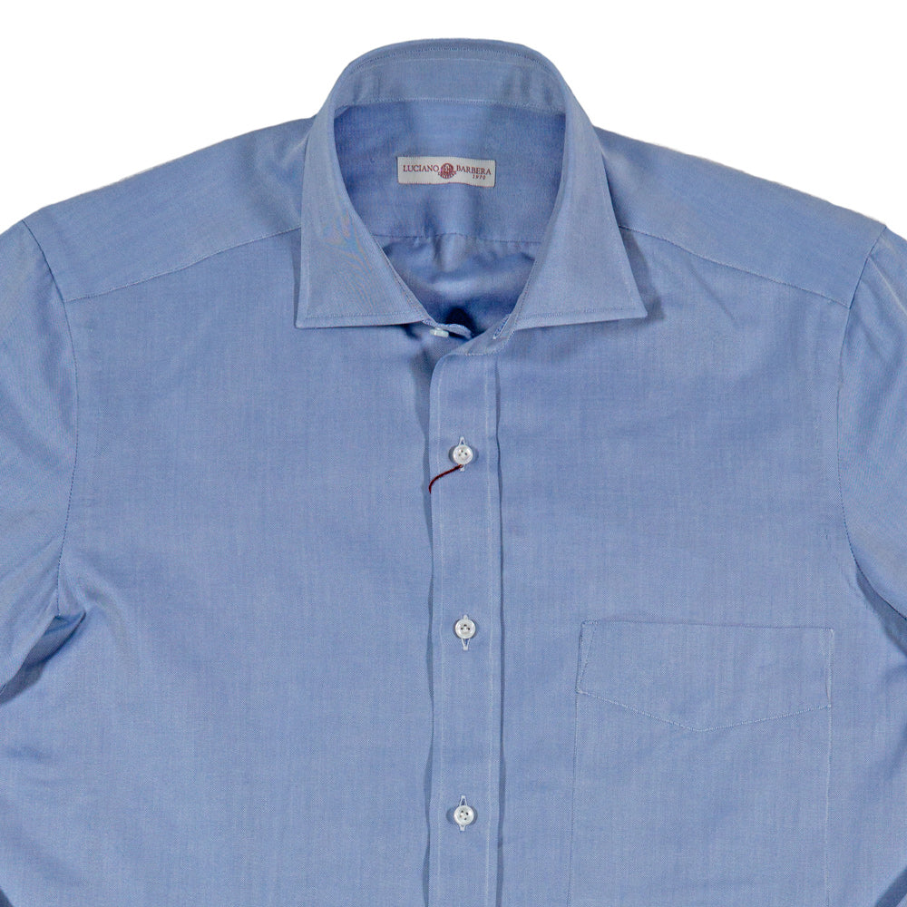 LUCIANO BARBERA BLUE OXFORD