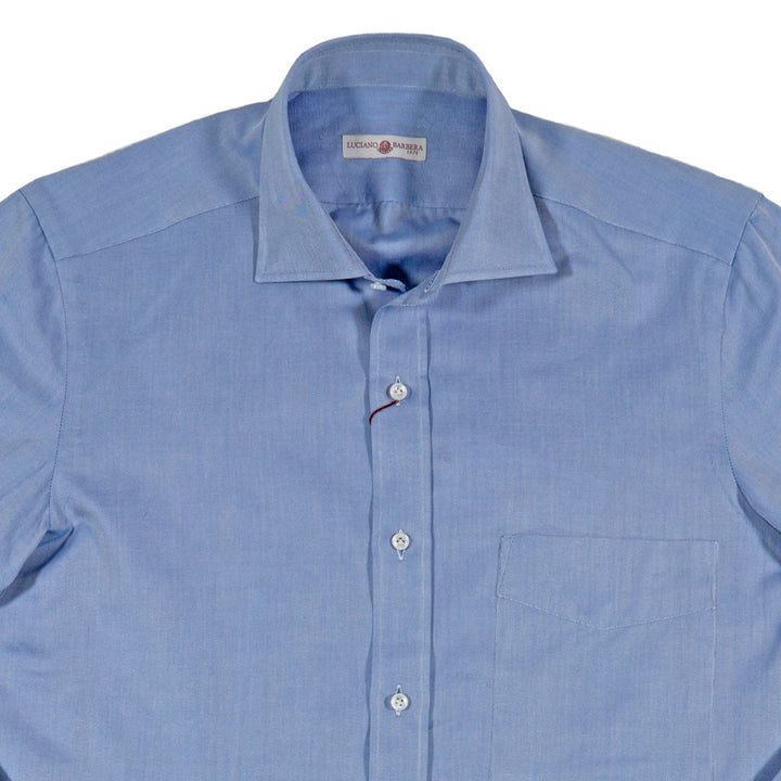 LUCIANO BARBERA BLUE OXFORD