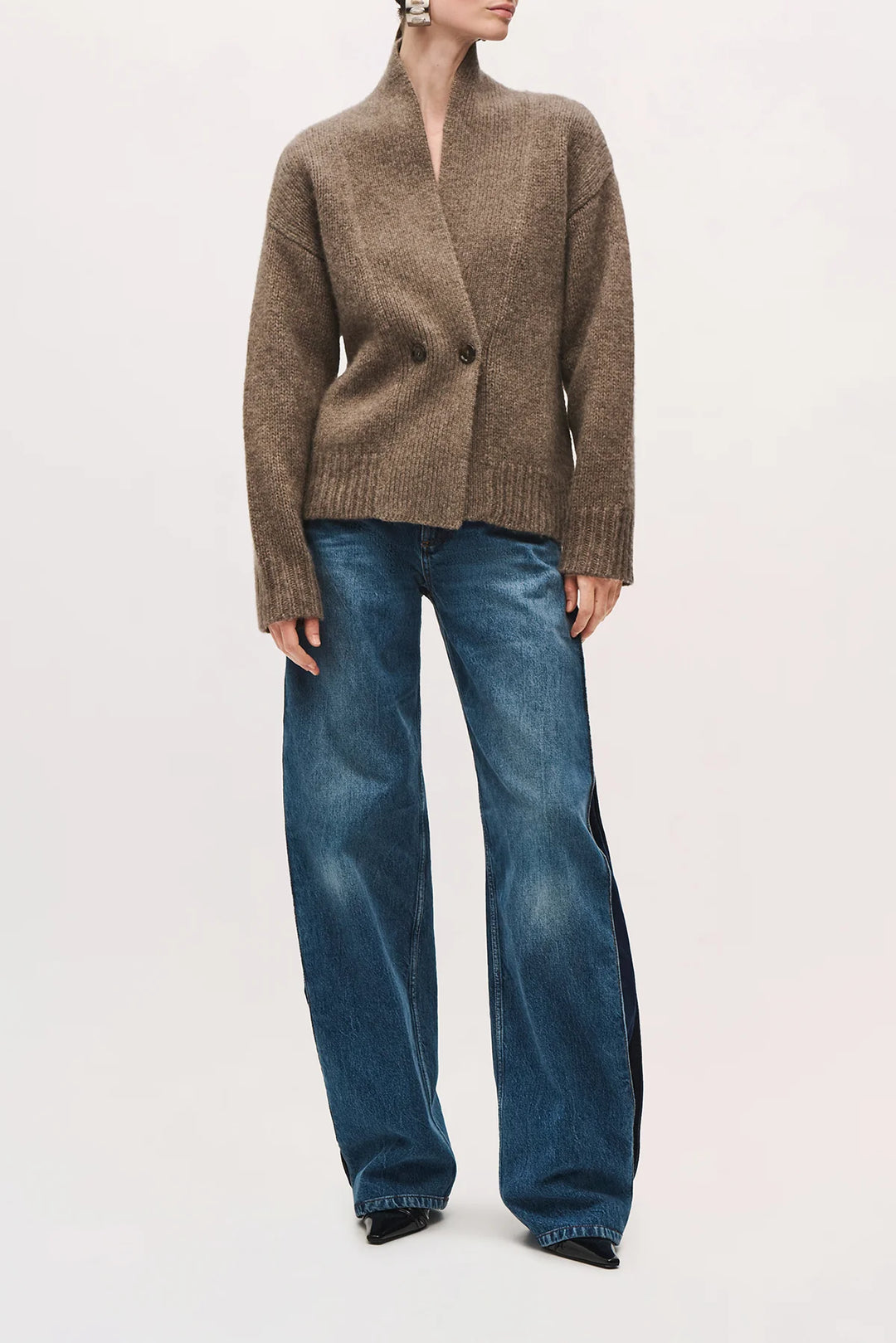 BRANDON MAXWELL LOWEN CARDIGAN
