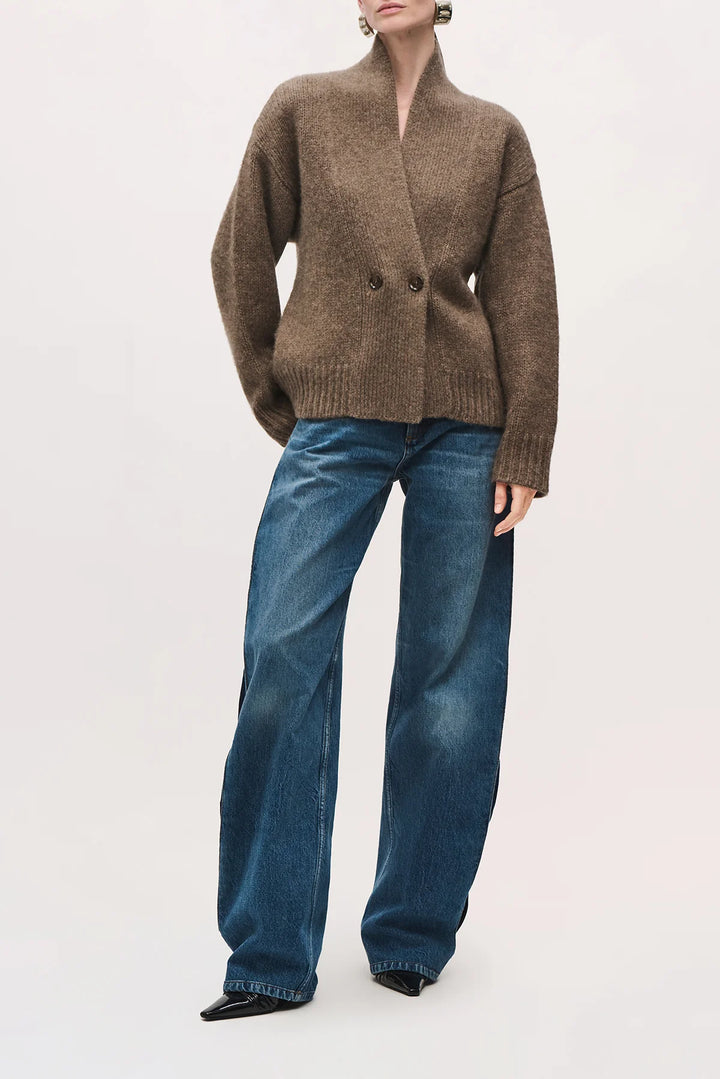 BRANDON MAXWELL LOWEN CARDIGAN
