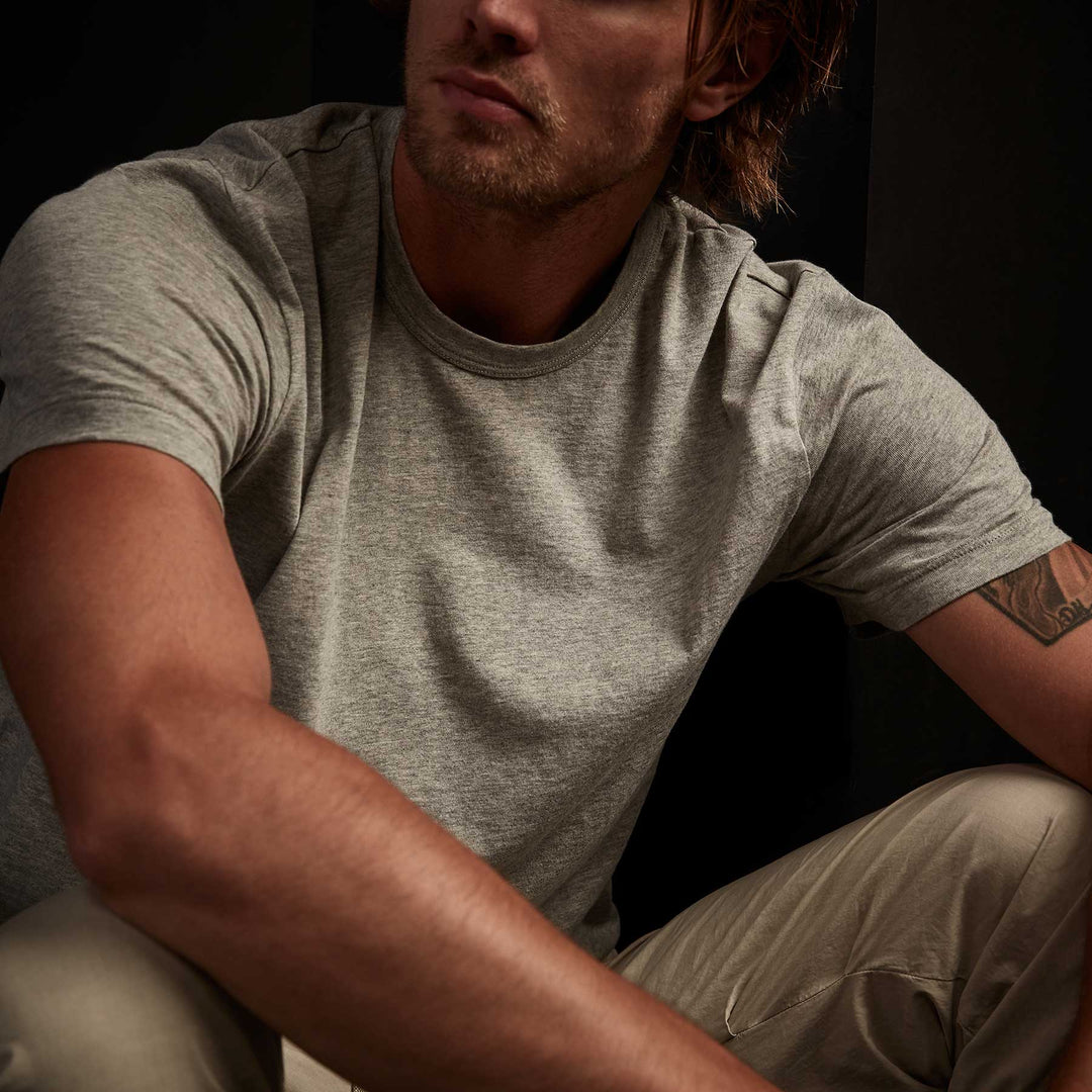 JAMES PERSE SHORT SLEEVE CREW NECK