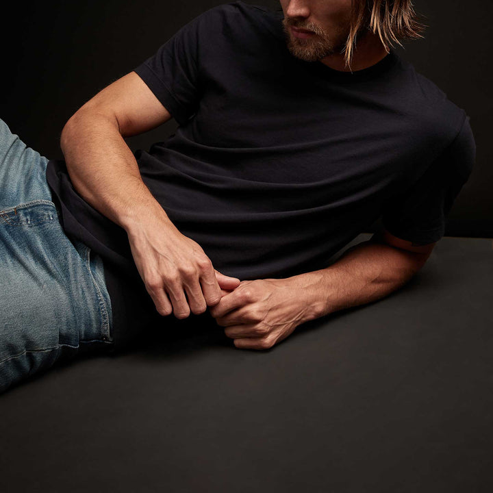 JAMES PERSE SHORT SLEEVE CREW NECK