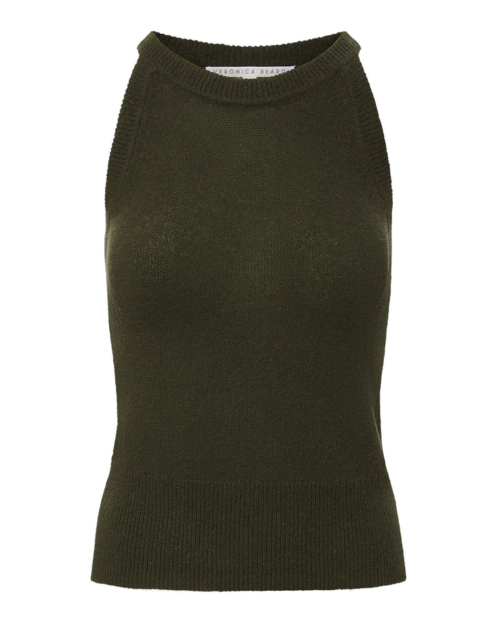 Veronica Beard Myrick Cashmere Tank Top
