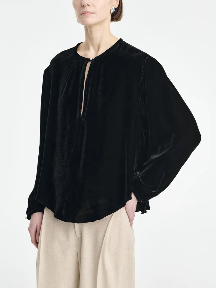 MARIA MCMANUS PEARL BUTTON BLOUSE
