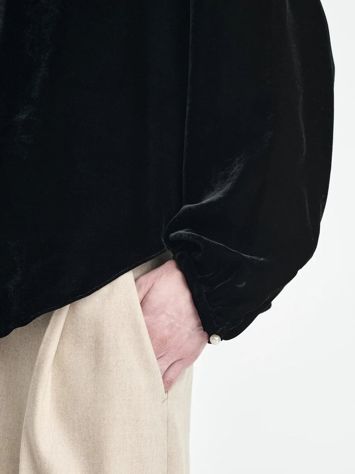 MARIA MCMANUS PEARL BUTTON BLOUSE