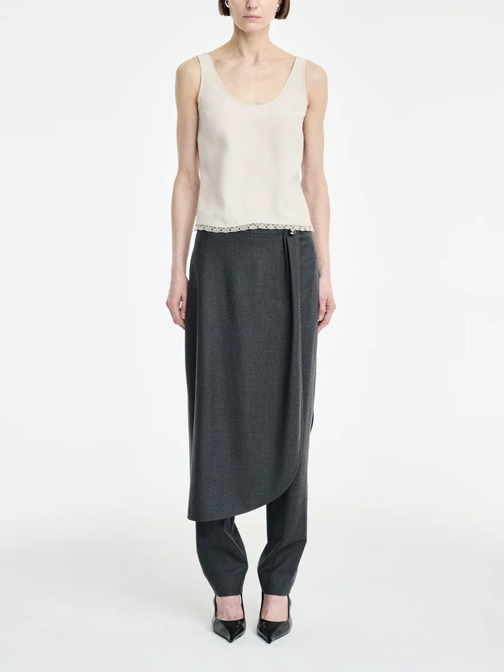 MARIA MCMANUS WRAP SKIRT TROUSER
