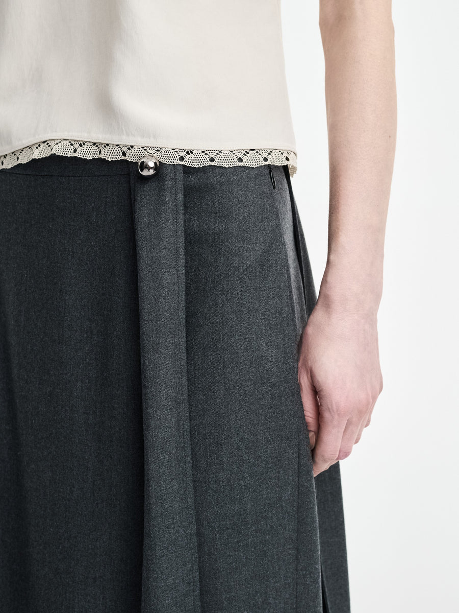 MARIA MCMANUS WRAP SKIRT TROUSER