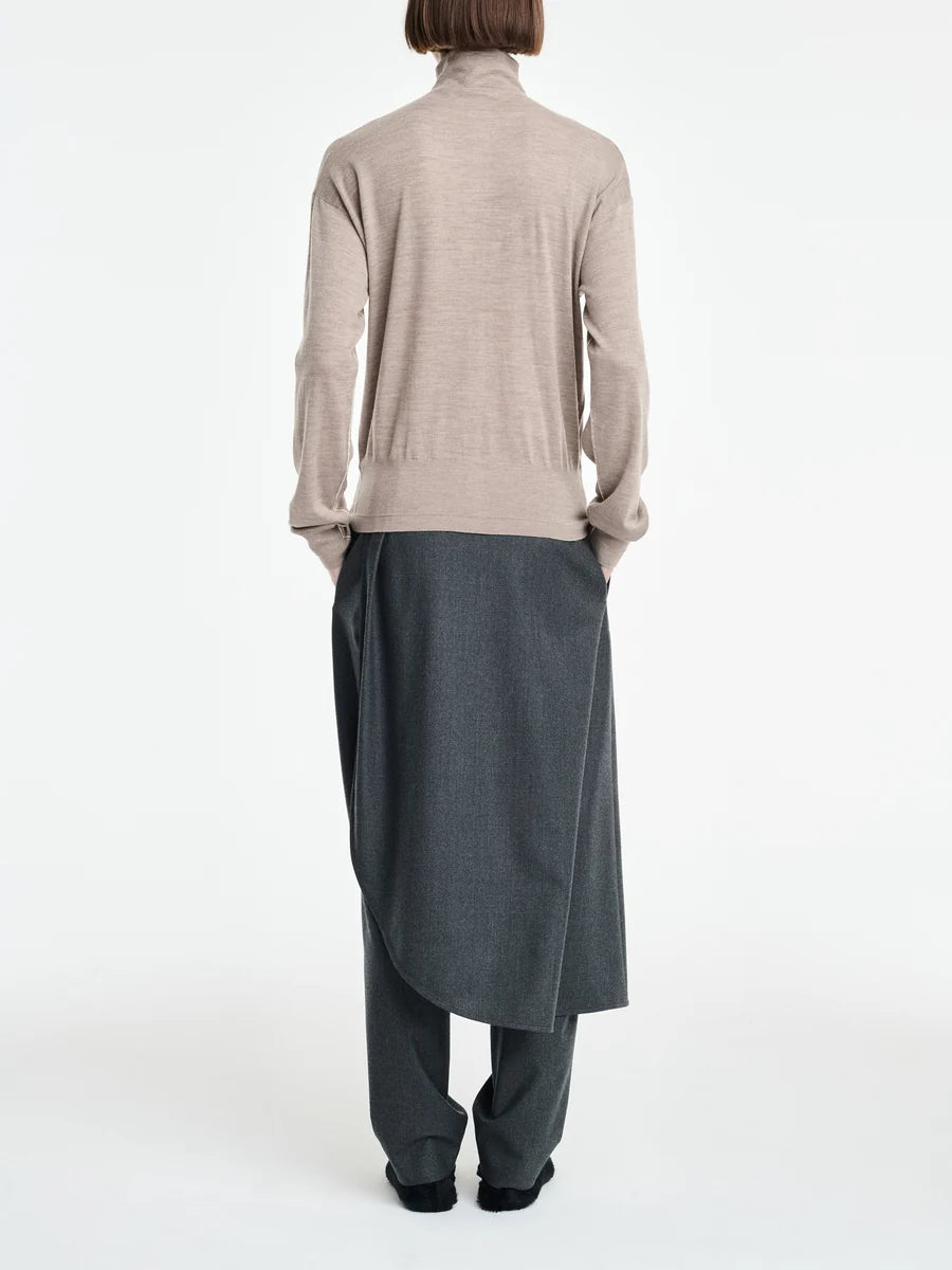 MARIZ MCMANUS MOCK NECK CARDIGAN