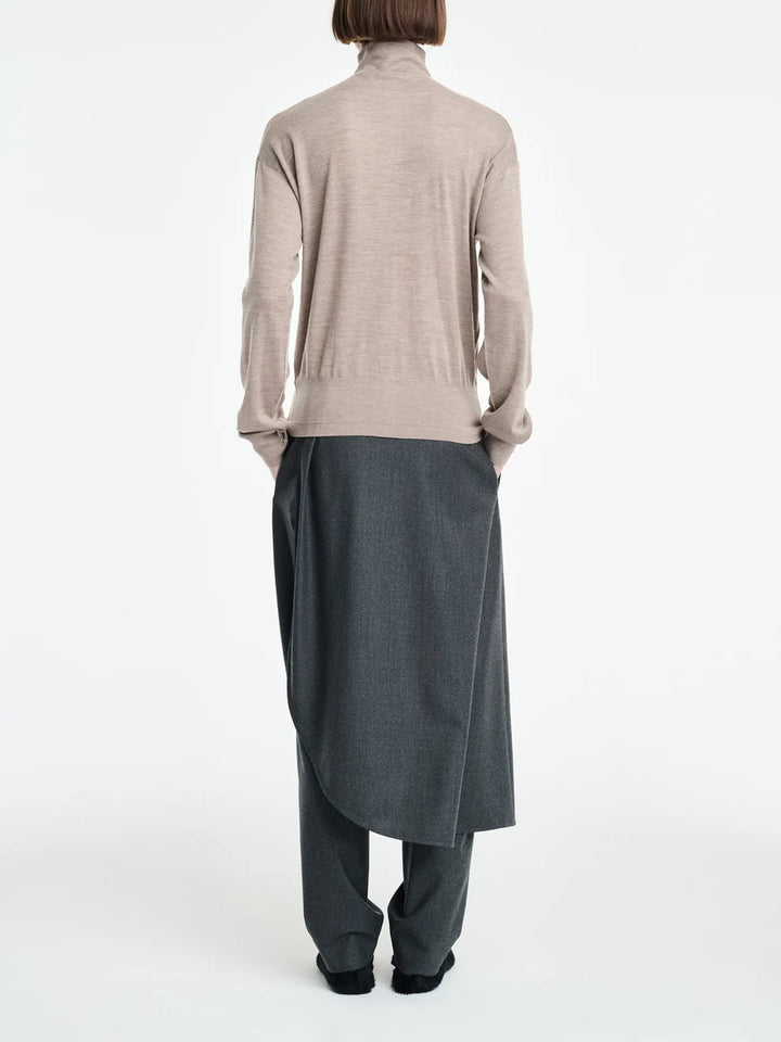 MARIZ MCMANUS MOCK NECK CARDIGAN