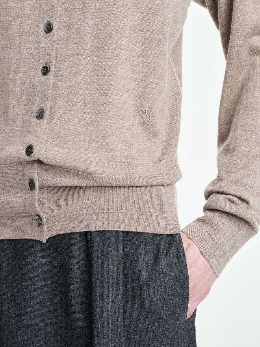 MARIZ MCMANUS MOCK NECK CARDIGAN