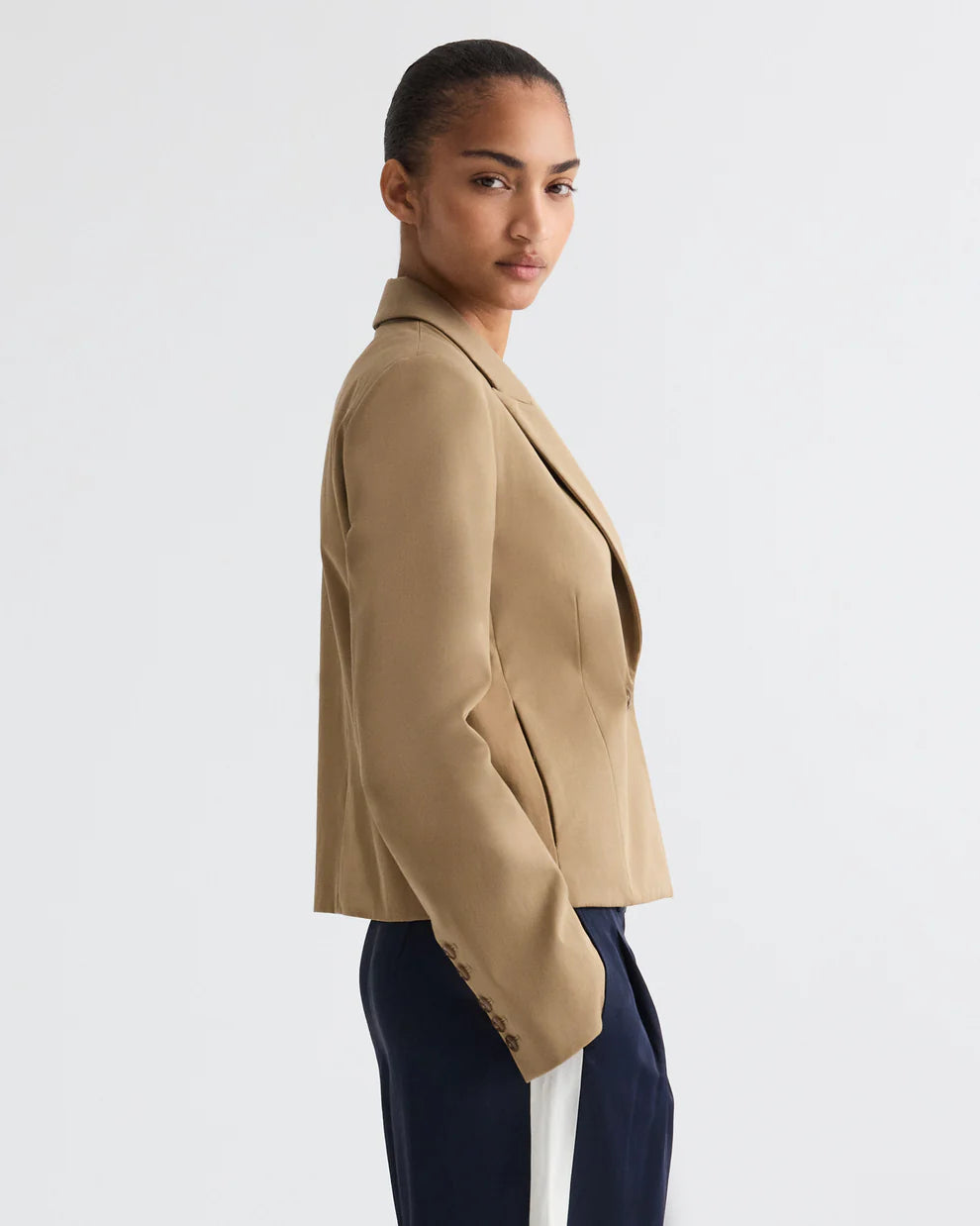 TWP SAWYER JACKET IN KHAKI