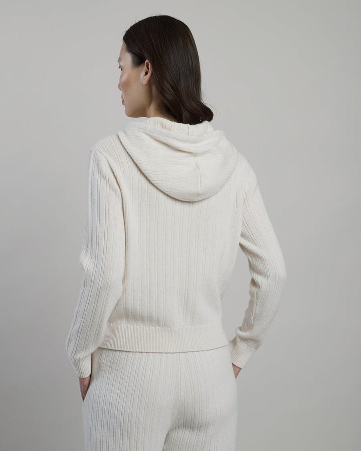 ELEVENTY WOOL CASHMERE FULL ZIP SWEATER