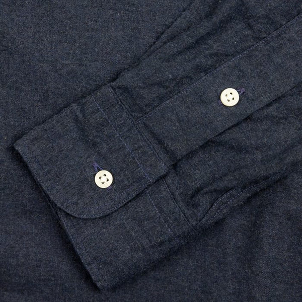 Gitman Vintage Classic Navy Flannel Shirt
