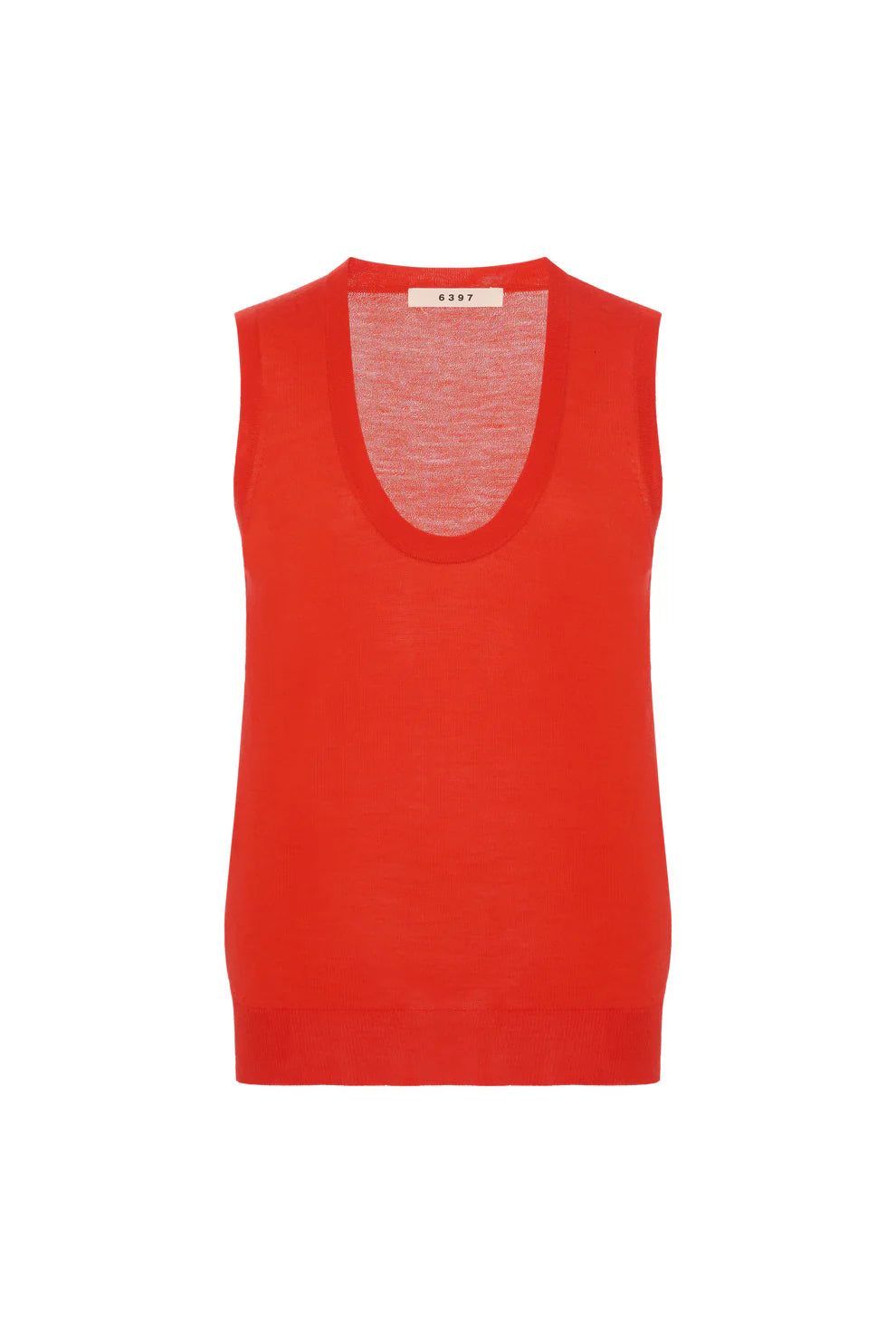 6397 SCOOP NECK VEST
