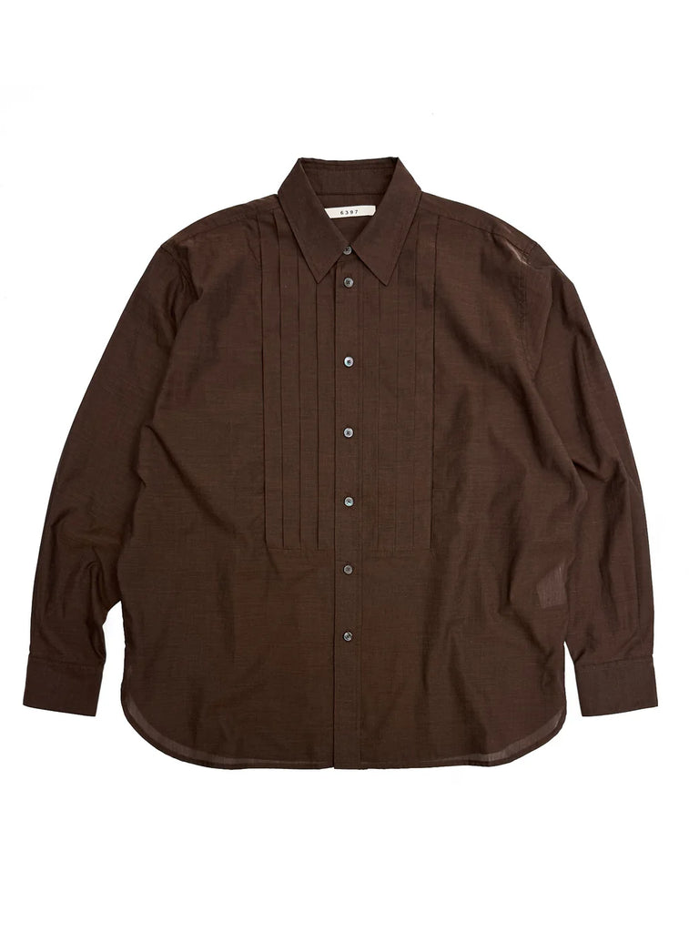6397 PLEATED FRANK SHIRT – Lawrence Covell