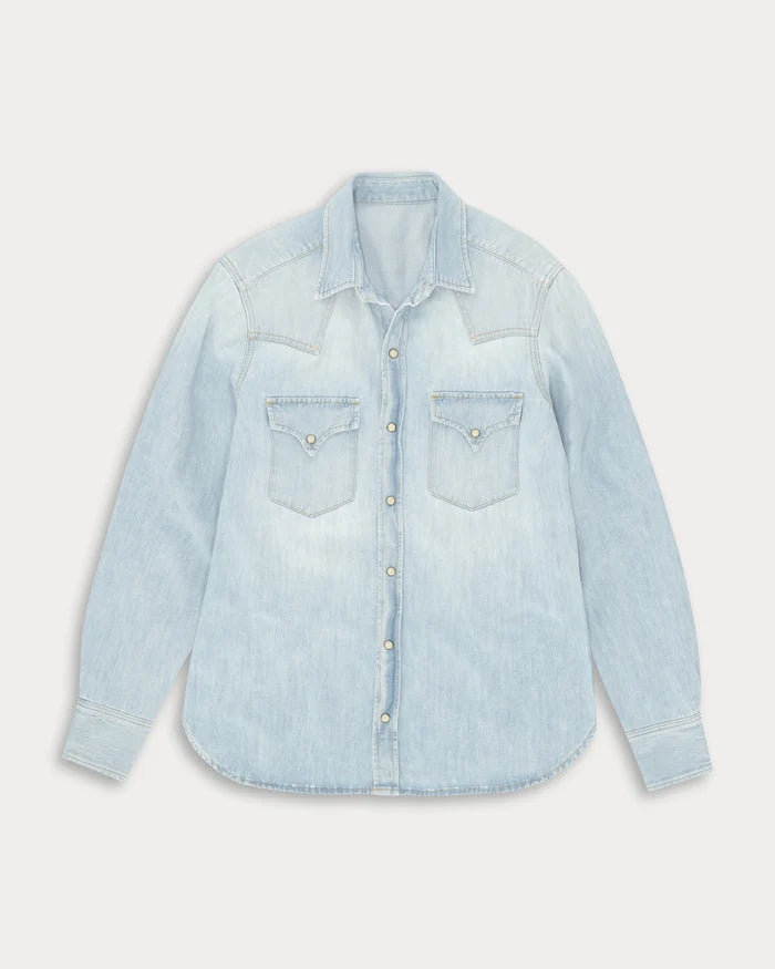 FORTELA LIGHT WASH WESTERN SHIRT
