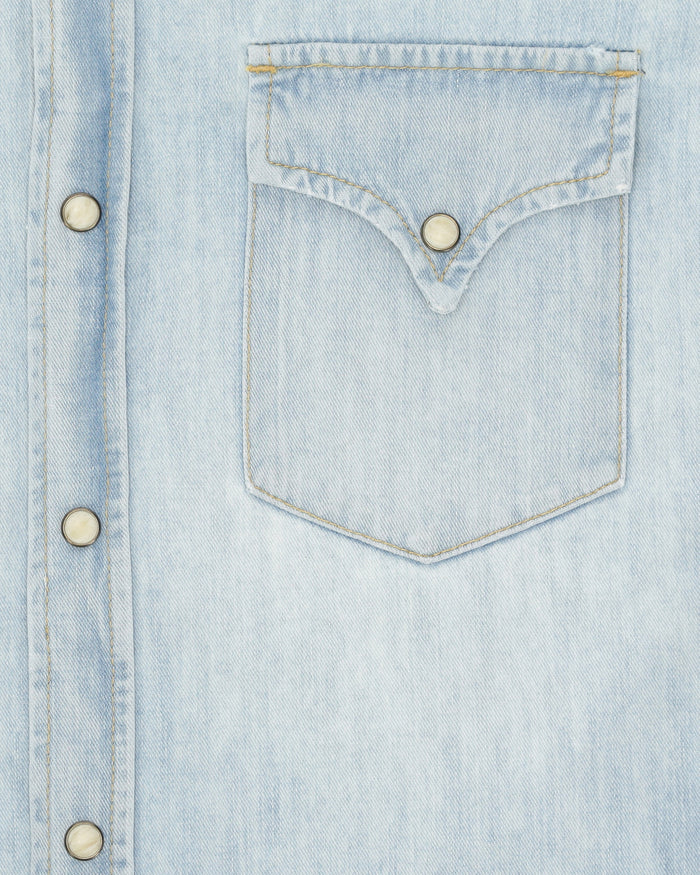 FORTELA LIGHT WASH WESTERN SHIRT