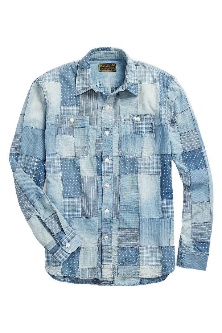 RRL Limited Edition Patchwork Shirt