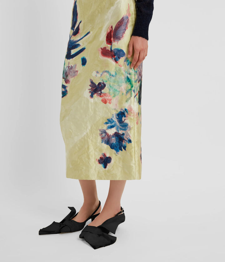 ERDEM PENCIL MIDI SKIRT