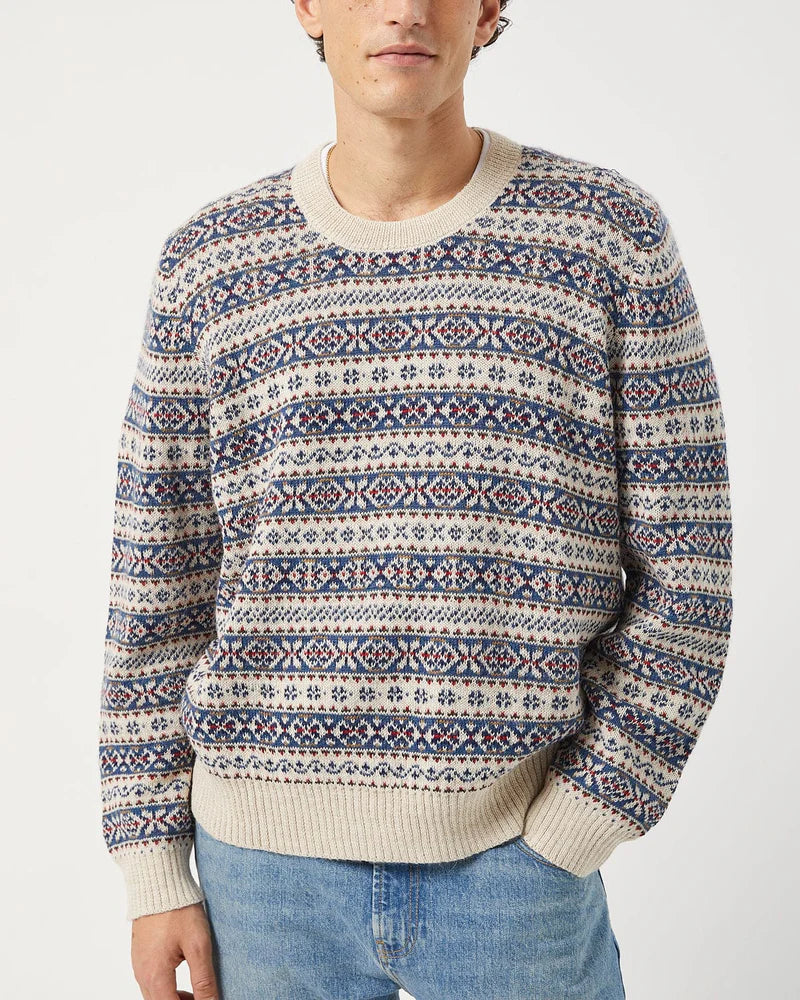 CORRIDOR FAIR ISLE CREWNECK