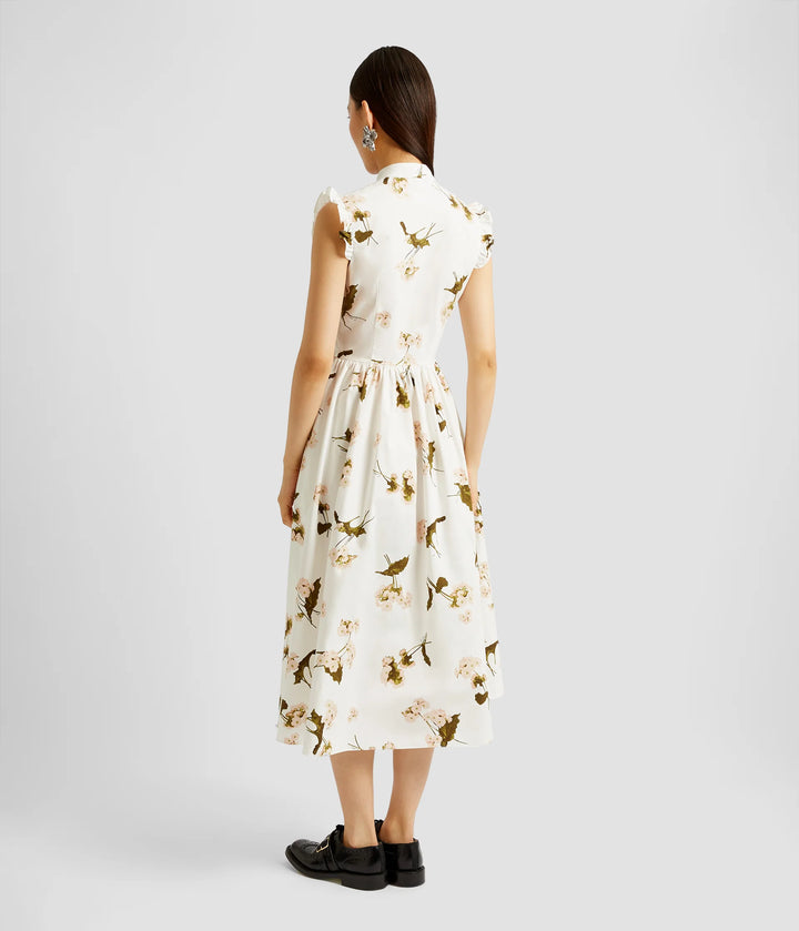 ERDEM SLEEVELESS MIDI DRESS