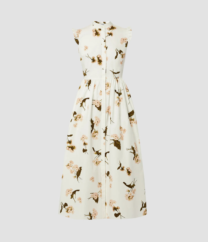 ERDEM SLEEVELESS MIDI DRESS