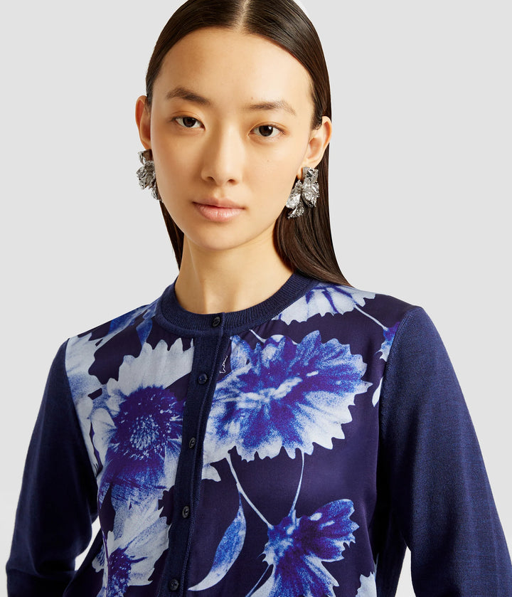 ERDEM CROPPED CARDIGAN