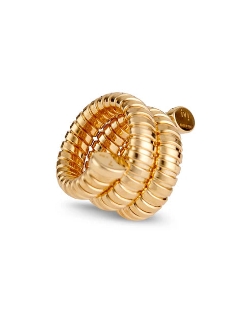 IVI GAIA TRIPLE TWIST RING
