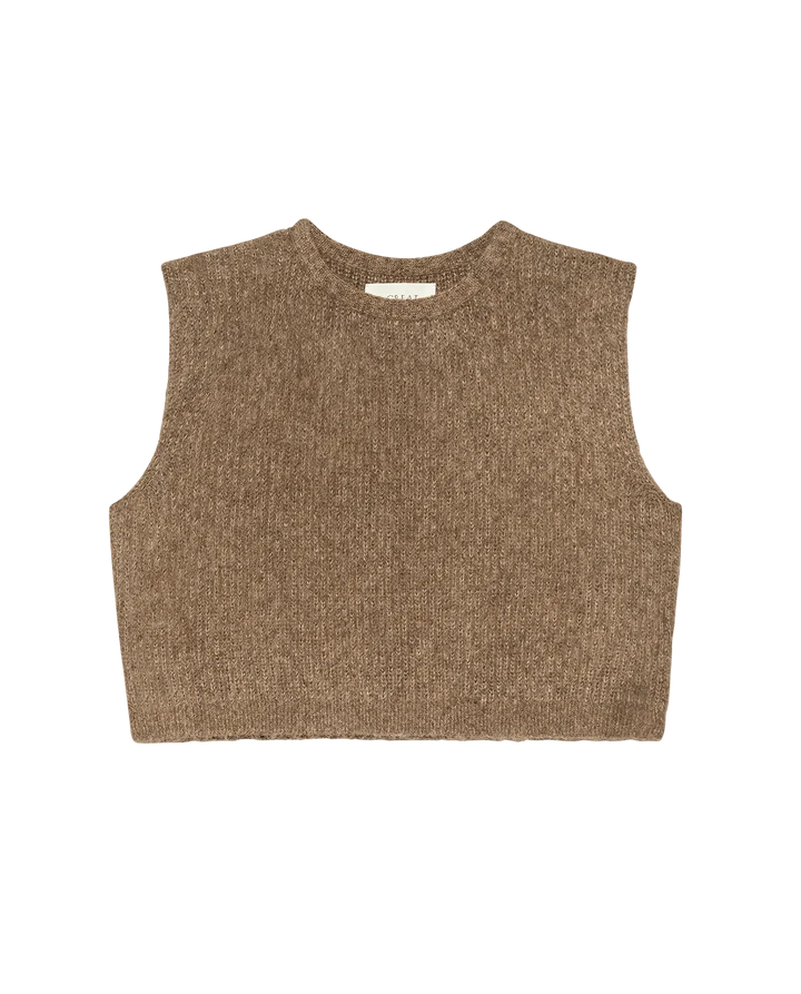 THE GREAT BRUSHED MELANGE VEST