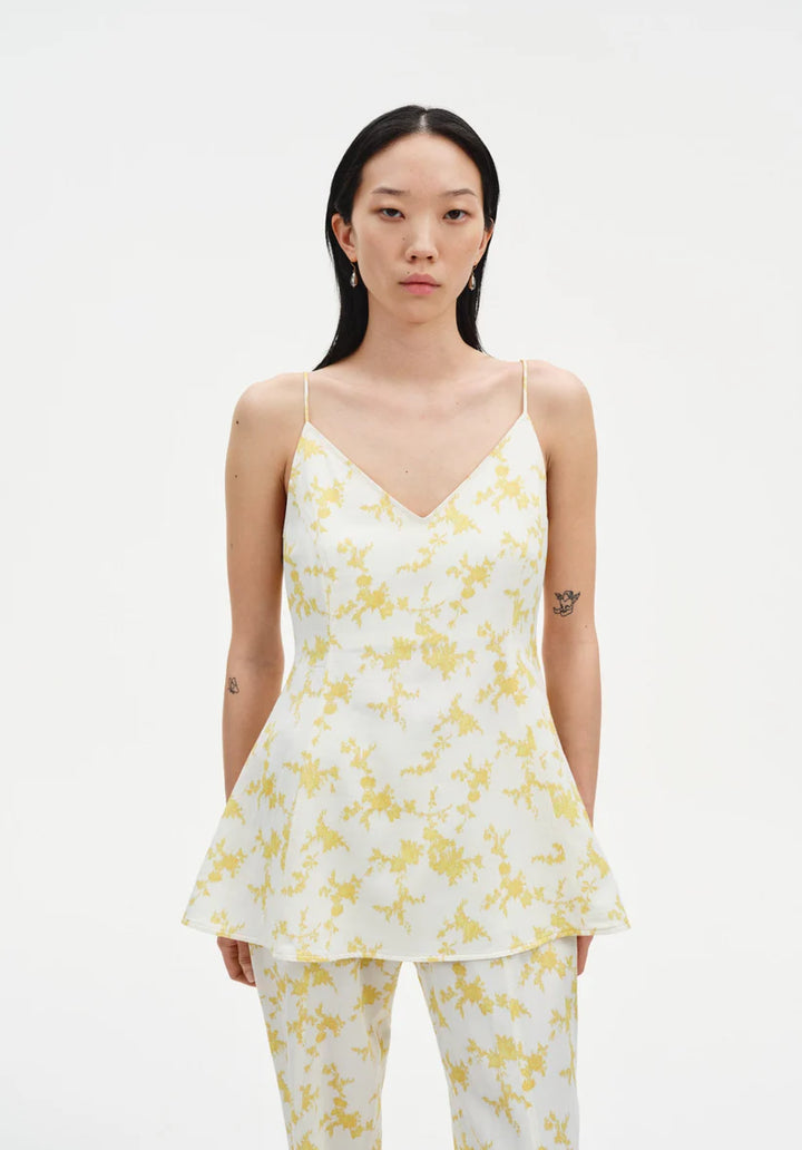 BITE STUDIOS PRINTED STRAP TOP