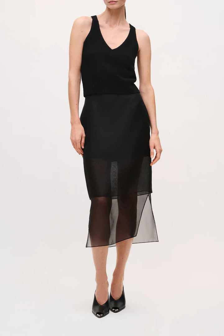 BRANDON MAXWELL BRETT SKIRT