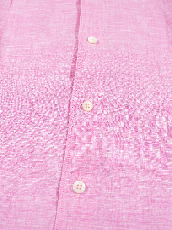 STENSTROM'S SOLID LINEN SHIRTS - 510PNK