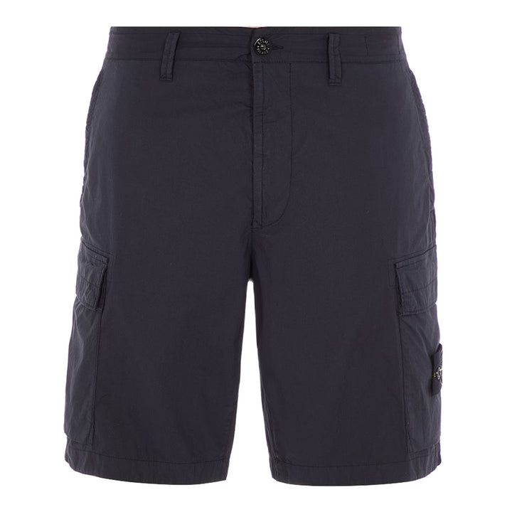 STONE ISLAND BERMUDA SHORTS IN NAVY