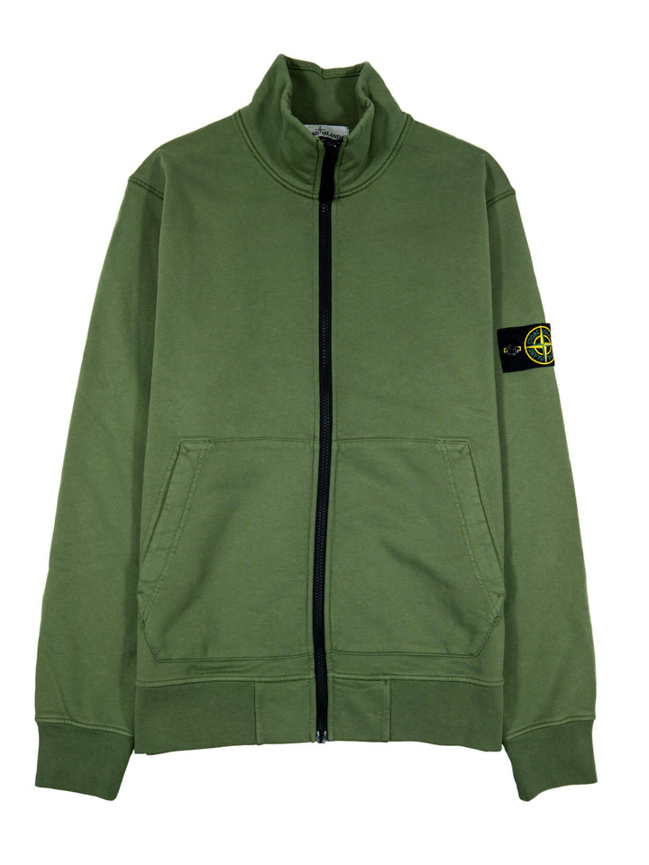 STONE ISLAND FLEECE TRACK TOP