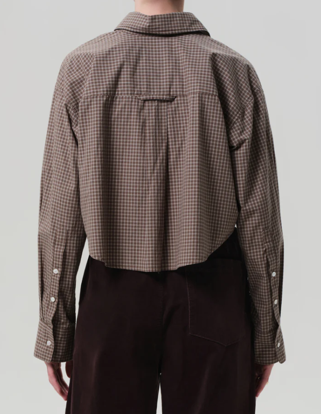 CITIZENS OF HUMANITY CROPPED SHIRT
