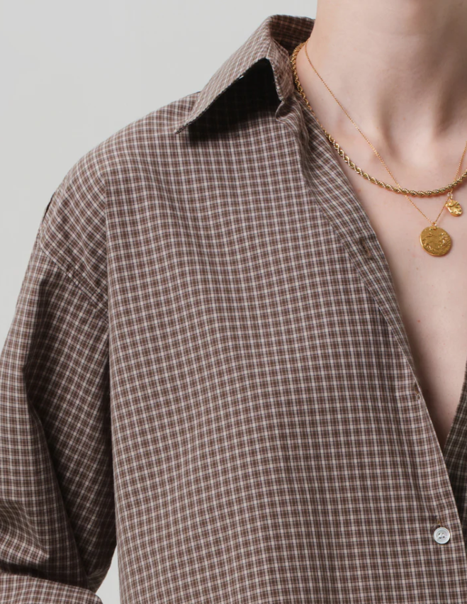 CITIZENS OF HUMANITY CROPPED SHIRT
