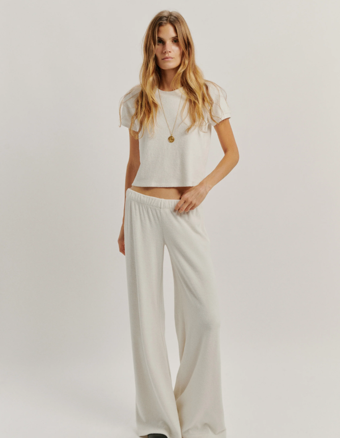 SUZIE CONDI CARPI TEE IN IVORY