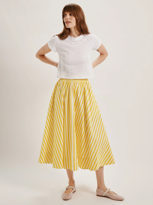 SUZIE CONDI KYRIA SKIRT IN CANARY