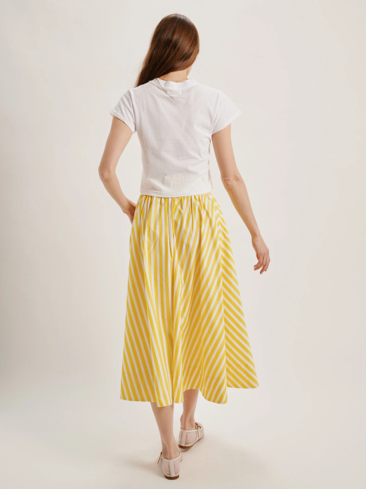 SUZIE CONDI KYRIA SKIRT IN CANARY