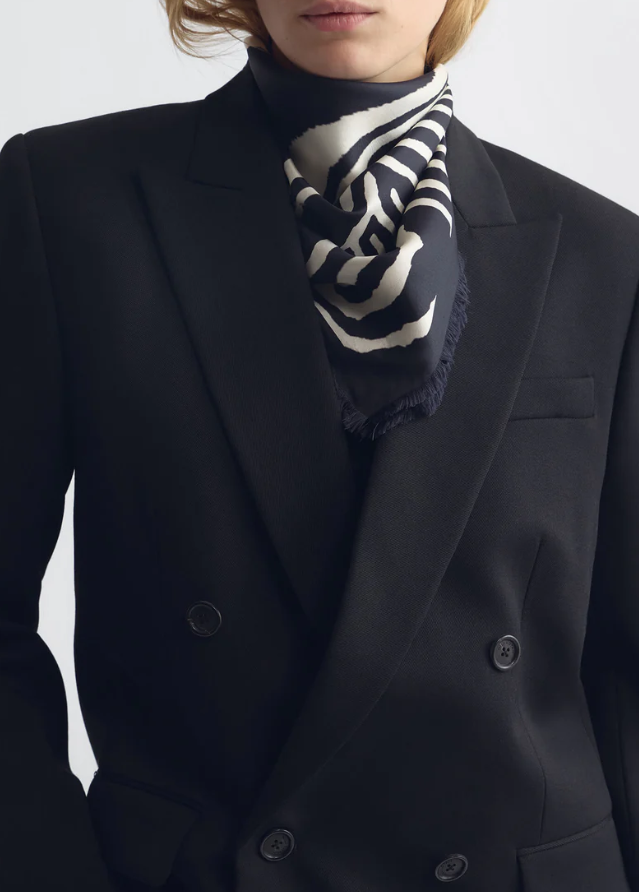 NILI LOTAN ZEBRA SCARF